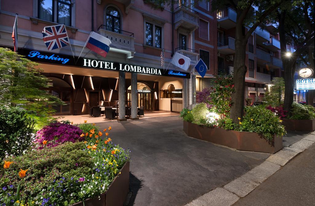 Hotel Lombardia Milaan Buitenkant foto
