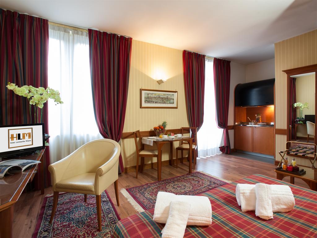 Hotel Lombardia Milaan Buitenkant foto